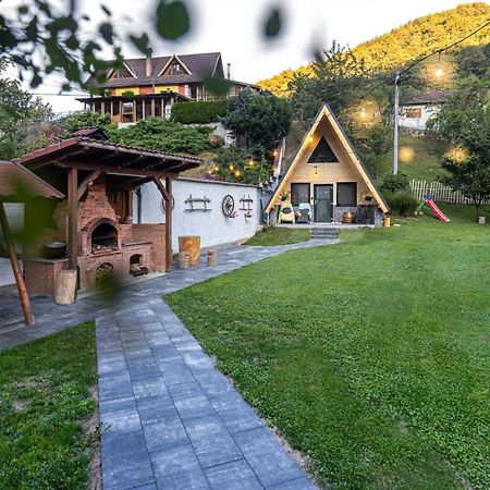 Pensiunea Casa Iulia A-Frame Martinie Extérieur photo